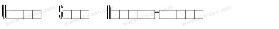 Utusi Star Normal字体转换